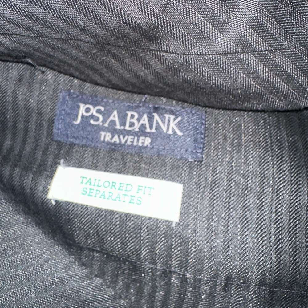 Jos. A. Bank Charcoal Traveler Suit Jacket - Picture 5 of 6